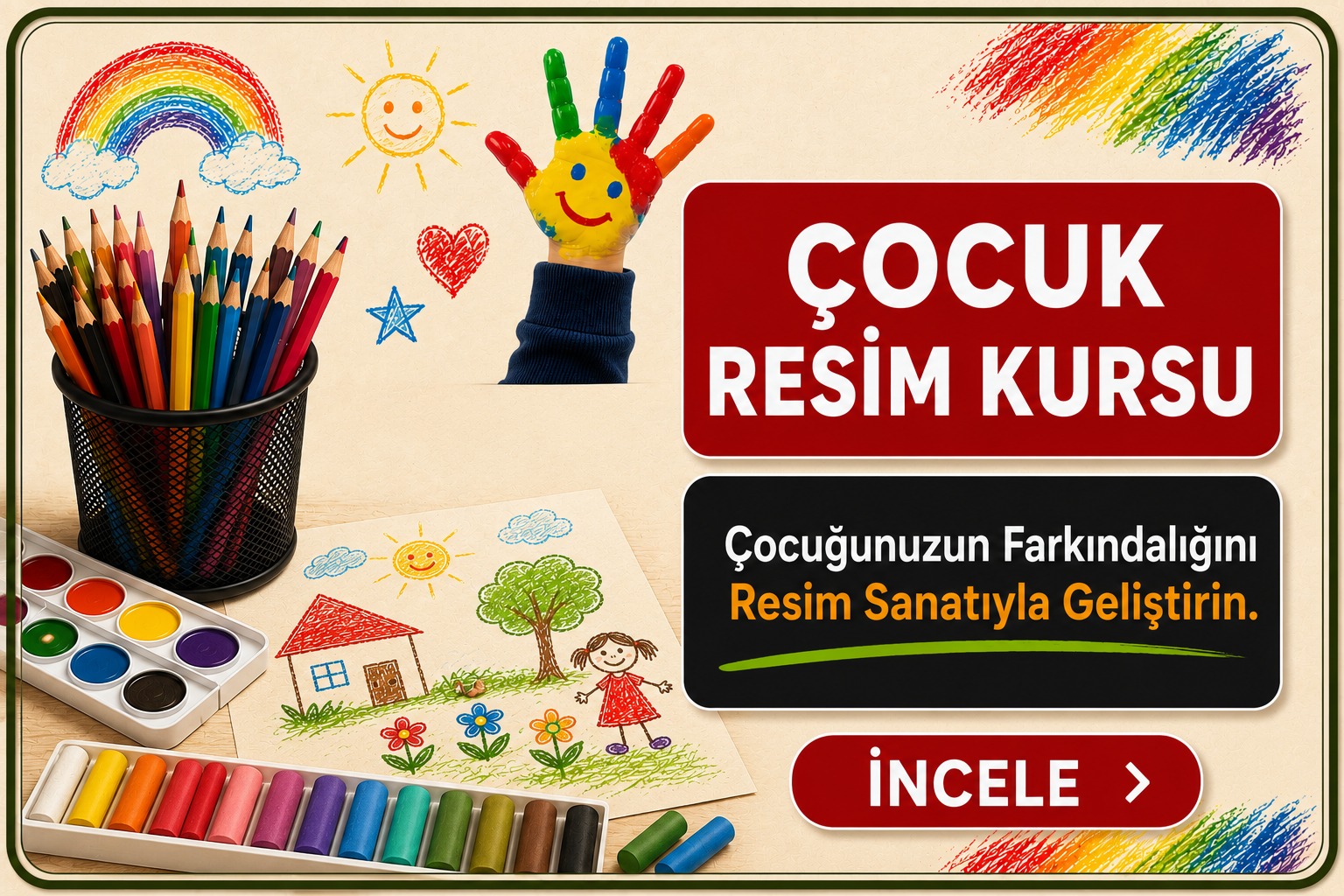 Çocuk resim kursu