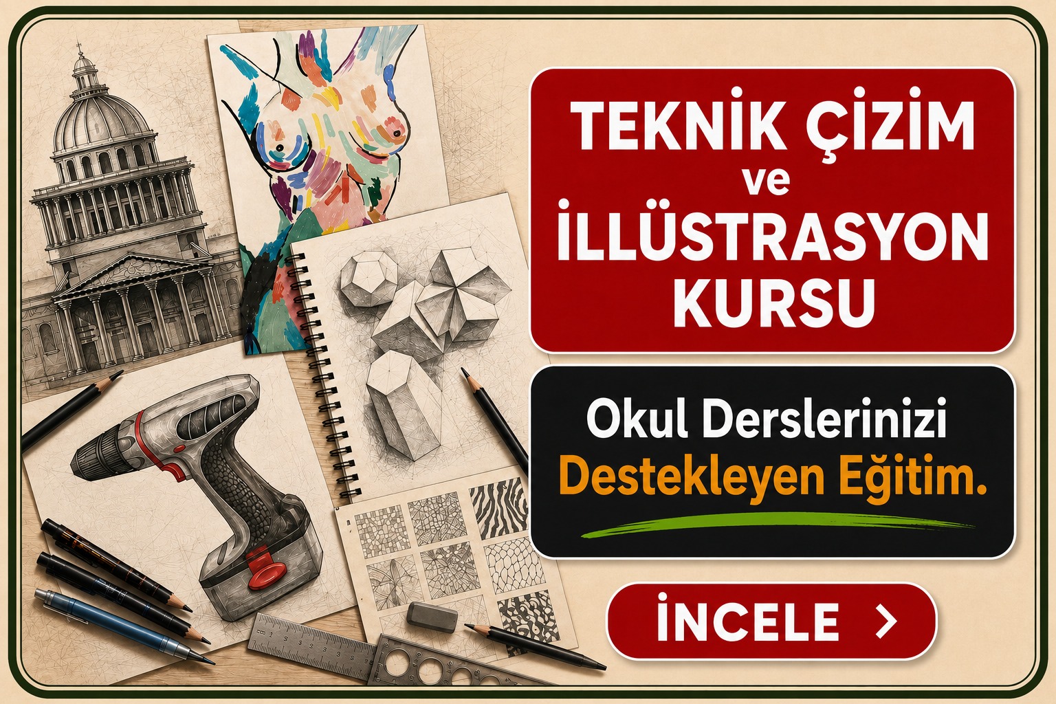 Teknik çizim ve illüstrasyon